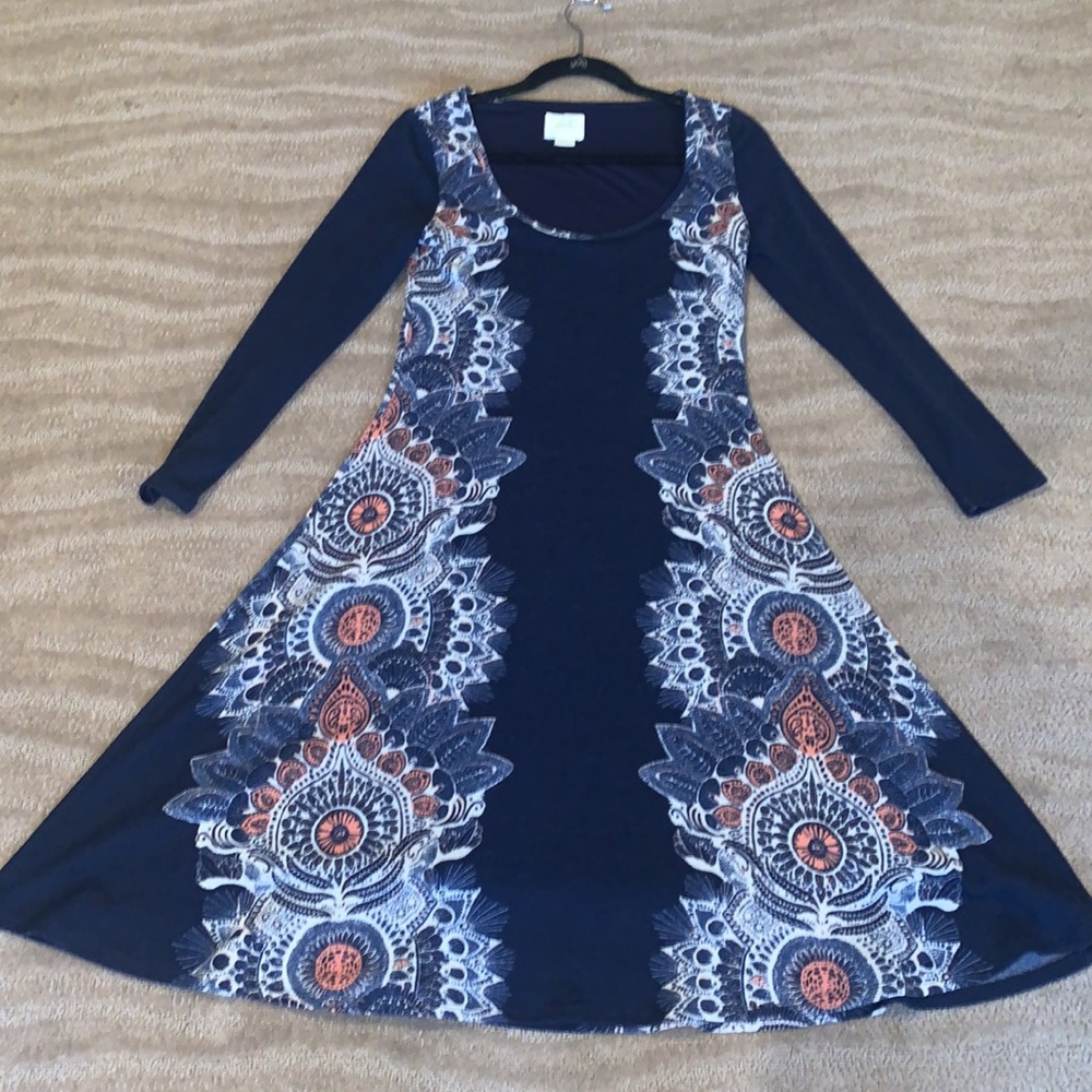 Anthropologie‎ Maeve Eira Midi Sweater Dress - Picture 5 of 7